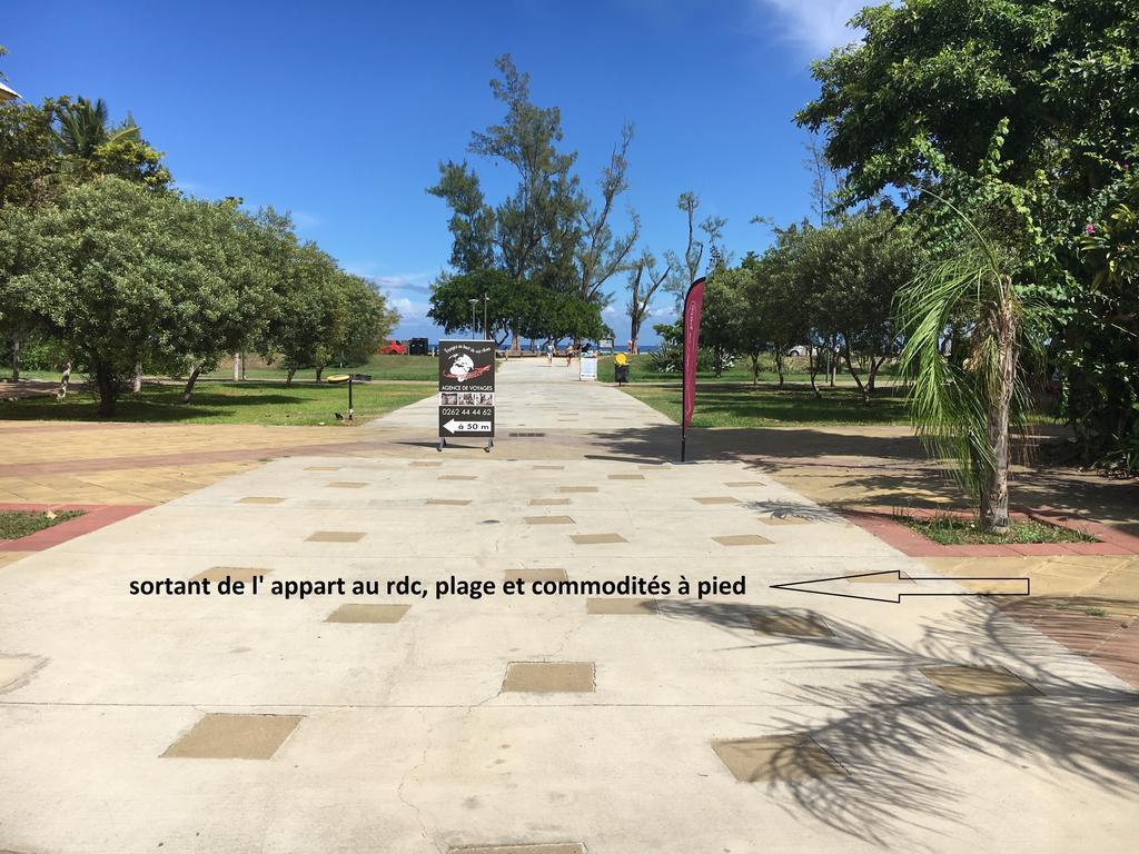 A Pied Dans L Eau Ecolo 97434 Apartman L'Ermitage-Les-Bains Kültér fotó